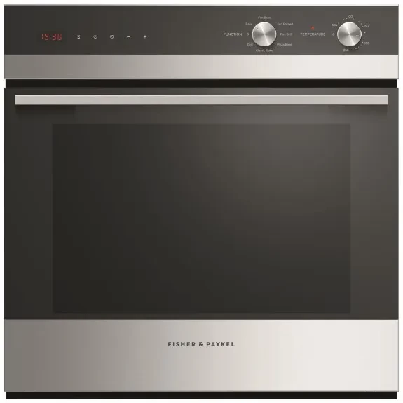 FISHER & PAYKEL 60CM BUILT IN OVEN - STAINLESS STEEL
