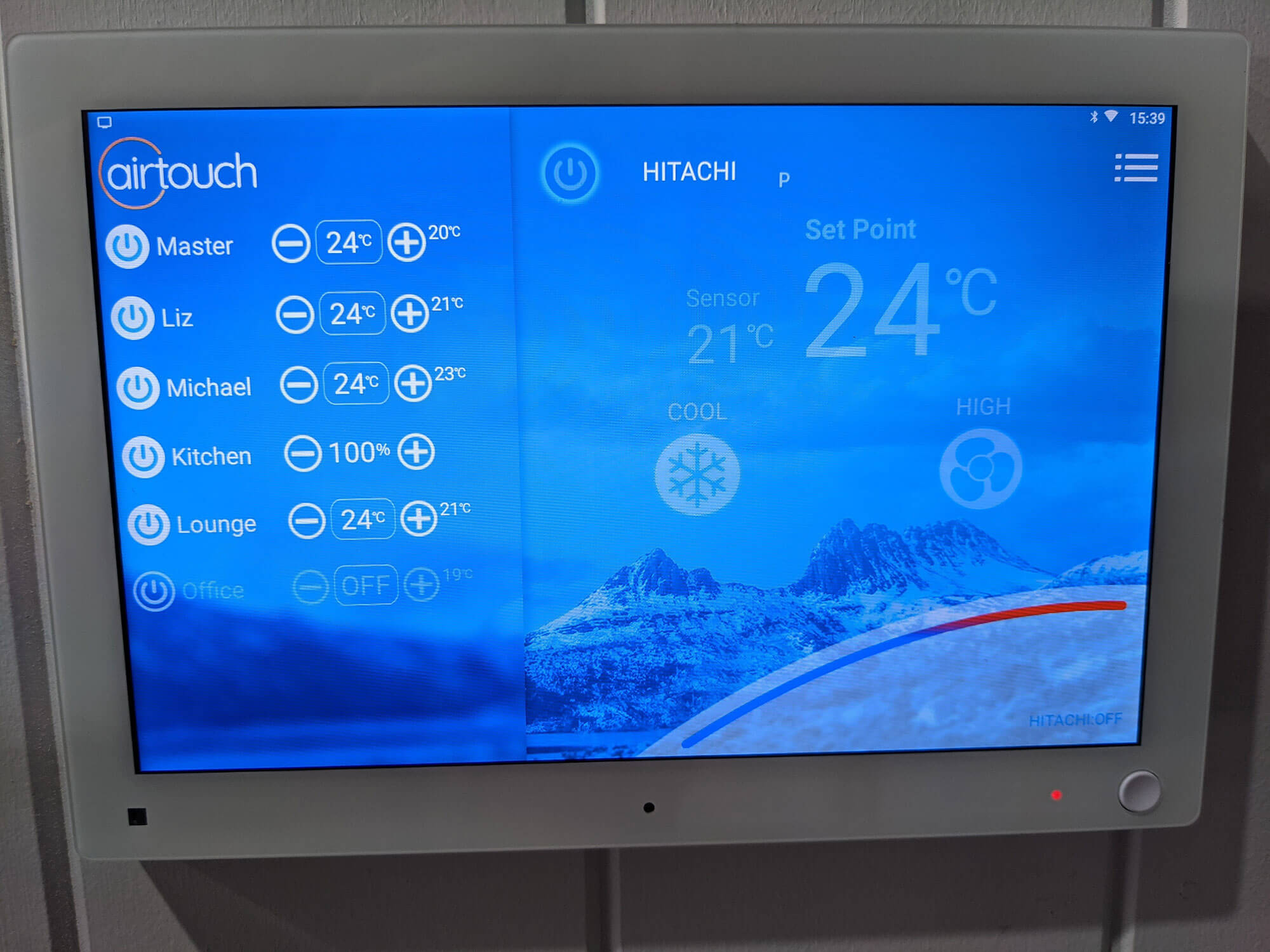 Master air conditioning controller