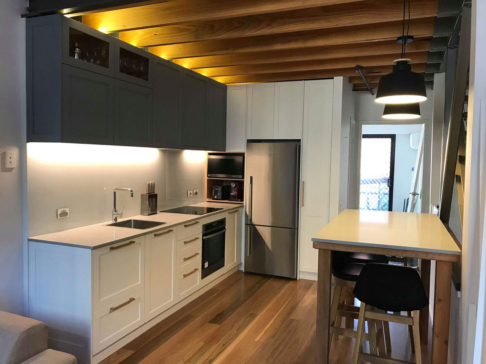 Kitchen lighting example